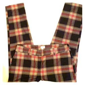 Crown & Ivy Plaid Ankle Pants